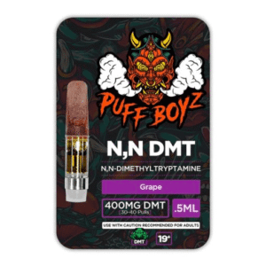 With a 400MG/0.5ML dosage. The Grape Puff Boyz NN DMT presents a special mix of bliss and spiritual awakening over 30 to 40 pulls. Known for its strong and...